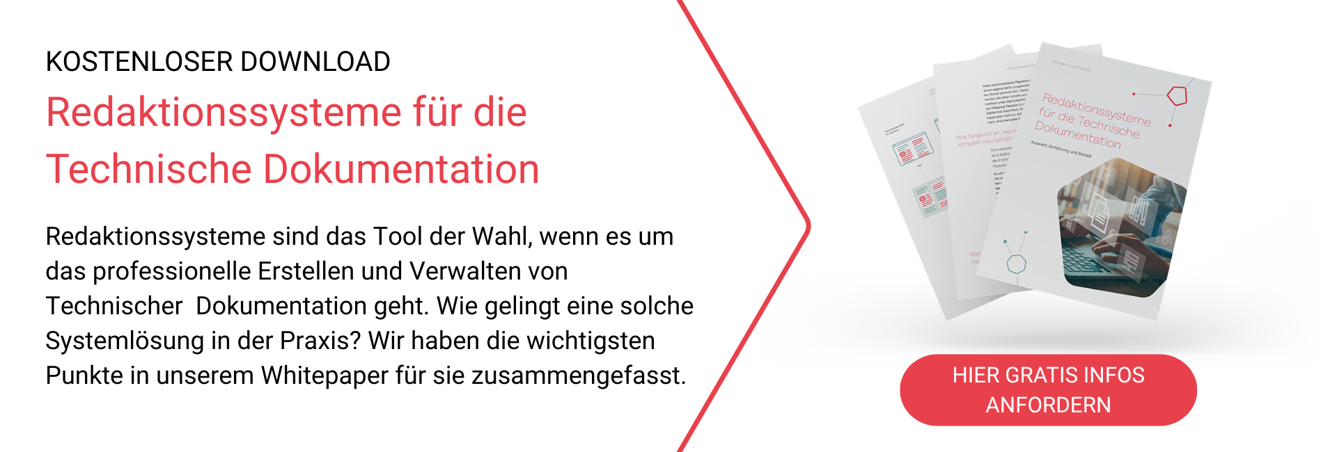 Störer Whitepaper "Redaktionssysteme für die Technische Dokumentation"