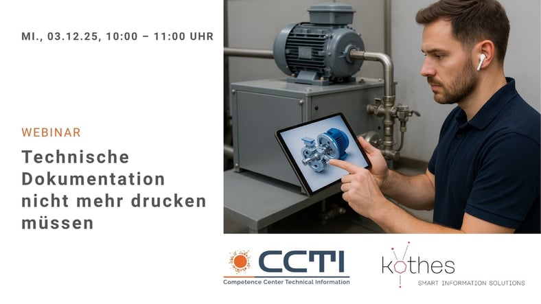 Webinar „Technische Dokumentation nicht mehr drucken müssen“