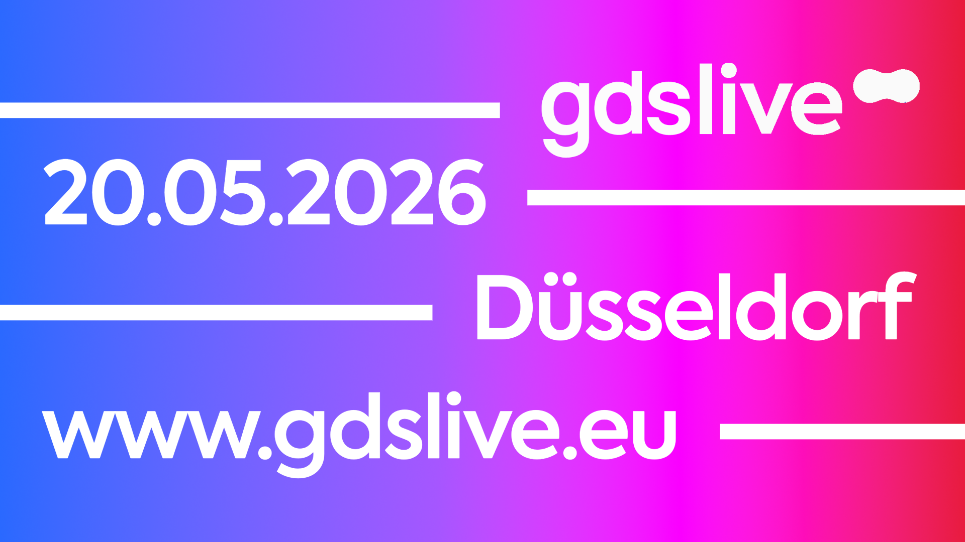 gdslive 2026 – Treffpunkt für Technische Dokumentation